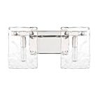 Savoy House 8-8204-2-109 Genry 2-Lights 120W Chrome/Polished Nickel Vanity Light