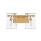 Savoy House 8-8204-2-322 Genry 2-Lights 120W Brass Vanity Light 