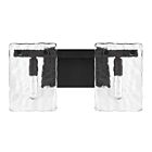 Savoy House 8-8204-2-BK Genry 2-Lights 120W Black Vanity Light 
