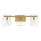 Savoy House 8-8204-3-322 Genry 3-Lights 180W Brass Vanity Light 