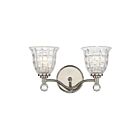 Savoy House 8-880-2-109 Birone 2-Lights 120W Polished Nickel Vanity Light