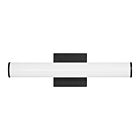 Savoy House 8-8888-18-BK Colt 20W Black Vanity Light with Integrated LED