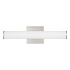 Savoy House 8-8888-18-SN Colt 20W Satin Nickel Vanity Light with Integrated LED