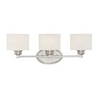 Savoy House Essentials 8-890-3-SN Kane 3-Lights 180W Satin Nickel Vanity Light