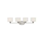 Savoy House Essentials 8-890-4-SN Kane 4-Lights 240W Satin Nickel Vanity Light