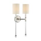 Savoy House Essentials Fremont 9-103-2-109 2-Lights Polished Nickel Wall Sconce