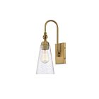 Savoy House Essentials York 9-108-1-322 1-Light Warm Brass Wall Sconce