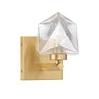 Savoy House 9-1239-1-322 Castello 1-Light 40W Brass LED Indoor Wall Light