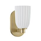 Savoy House 9-1245-1-127 Baldwin 1-Light 60W Brass Incandescent/LED Indoor Wall Light