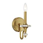 Savoy House 9-1360-1-322 1-Light 60W Warm Brass Wall Sconce