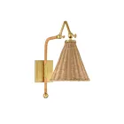 Savoy House 9-1499-1-322 1-Light 60W Warm Brass Wall Sconce
