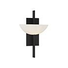 Savoy House Essentials Fallon 9-1615-1-89 1-Light Matte Black Wall Sconce