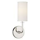 Savoy House Essentials Powell 9-1755-1-109 1-Light Polished Nickel Wall Sconce
