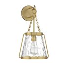 Savoy House Essentials Crawford 9-1801-1-322 1-Light Warm Brass Wall Sconce