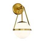 Savoy House Essentials Polson 9-1911-1-322 1-Light Warm Brass Wall Sconce