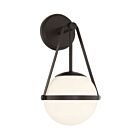 Savoy House Essentials Polson 9-1911-1-89 1-Light Matte Black Wall Sconce