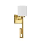 Savoy House Quatrain 9-2302-1-260 1-Light True Gold Wall Sconce