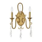 Savoy House Fairchild 9-2704-2-322 2-Lights Warm Brass Wall Sconce