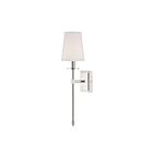 Savoy House Essentials Monroe 9-302-1-109 1-Light Polished Nickel Wall Sconce