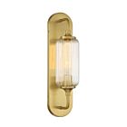 Savoy House 9-3024-1-322 1-Light 60W Warm Brass Wall Sconce