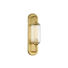 Savoy House 9-3024-1-322 1-Light 60W Warm Brass Wall Sconce