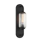 Savoy House 9-3024-1-BK 1-Light 60W Matte Black Wall Sconce
