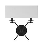 Savoy House Arondale 9-3305-2-89 2-Lights Matte Black Wall Sconce