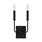 Savoy House Essentials Avondale 9-4044-2-89 2-Lights Matte Black Wall Sconce