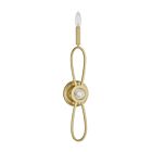 Savoy House 9-4100-1-328 Minette 1-Light 60W Gold Incandescent/LED Indoor Wall Light