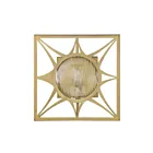 Savoy House 9-5064-1-322 1-Light 60W Warm Brass Wall Sconce
