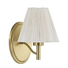 Savoy House 9-6081-1-127 Rosa 1-Light 60W Brass Incandescent/LED Indoor Wall Light