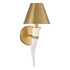 Savoy House 9-6300-1-322 Hearne 1-Light 60W Brass Incandescent/LED Indoor Wall Light