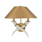 Savoy House 9-6301-2-322 Hearne 2-Lights 60W Brass Incandescent/LED Indoor Wall Light