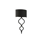 Savoy House Essentials Como 9-6520-1-89 1-Light Matte Black Wall Sconce