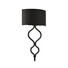 Savoy House Essentials Como 9-6520-1-89 1-Light Matte Black Wall Sconce