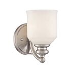 Savoy House Essentials Melrose 9-6836-1-SN 1-Light Satin Nickel Wall Sconce