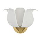 Savoy House 9-7164-1-322 Elsie 1-Light 60W Brass Incandescent/LED Indoor Wall Light