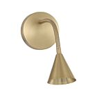 Savoy House 9-8007-1-127 Pharos 1-Light 4.5W Brass Indoor Wall Light with Integrated LED