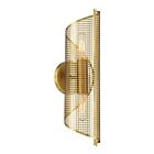 Savoy House 9-8030-2-322 2-Lights 120W Warm Brass Wall Sconce