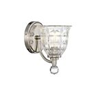 Savoy House Birone 9-880-1-109 1-Light Polished Nickel Wall Sconce