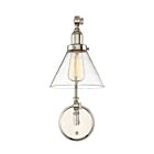 Savoy House Essentials Drake 9-9131CP-1-109 1-Light Polished Nickel Wall Sconce