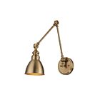 Savoy House Essentials Dakota 9-960-1-322 1-Light Warm Brass Wall Sconce