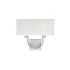 Savoy House Essentials Rhodes 9-998-2-SN 2-Lights Satin Nickel Wall Sconce