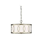 Savoy House Meridian  M10032ARG 3-Lights 180W Argentum Pendant