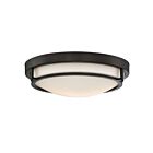 Savoy House Meridian M60019ORB 2-Lights 120W Oil Rubbed Bronze Flush Mount
