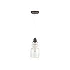 Savoy House Meridian  M70018ORB 1-Lights 60W Oil Rubbed Bronze Mini Pendant