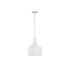 Savoy House Meridian  M70020BQW 1-Lights 60W Bisque White Pendant