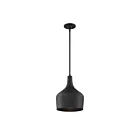 Savoy House Meridian  M70020MBK 1-Lights 60W Matte Black Pendant
