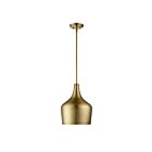 Savoy House Meridian  M70020NB 1-Lights 60W Natural Brass Pendant