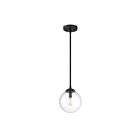 Savoy House Meridian  M70067MBK 1-Lights 60W Matte Black Mini Pendant